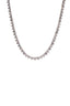 3 Prong Tennis Necklace