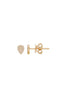 Pear Diamond Stud Earrings