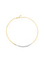 Skinny Omega Diamond Necklace