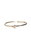 Solitaire Emerald Bangle