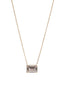 Solitaire Emerald Necklace
