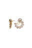 Pear Shape Infinity Earrings