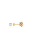 Diamond Bezel Stud Earrings