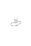 Solitaire Radiant Engagement Ring