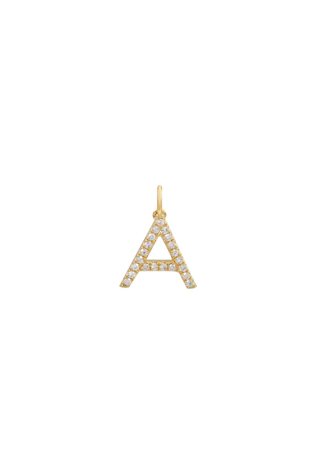 Initial Diamond Charm (7MM)