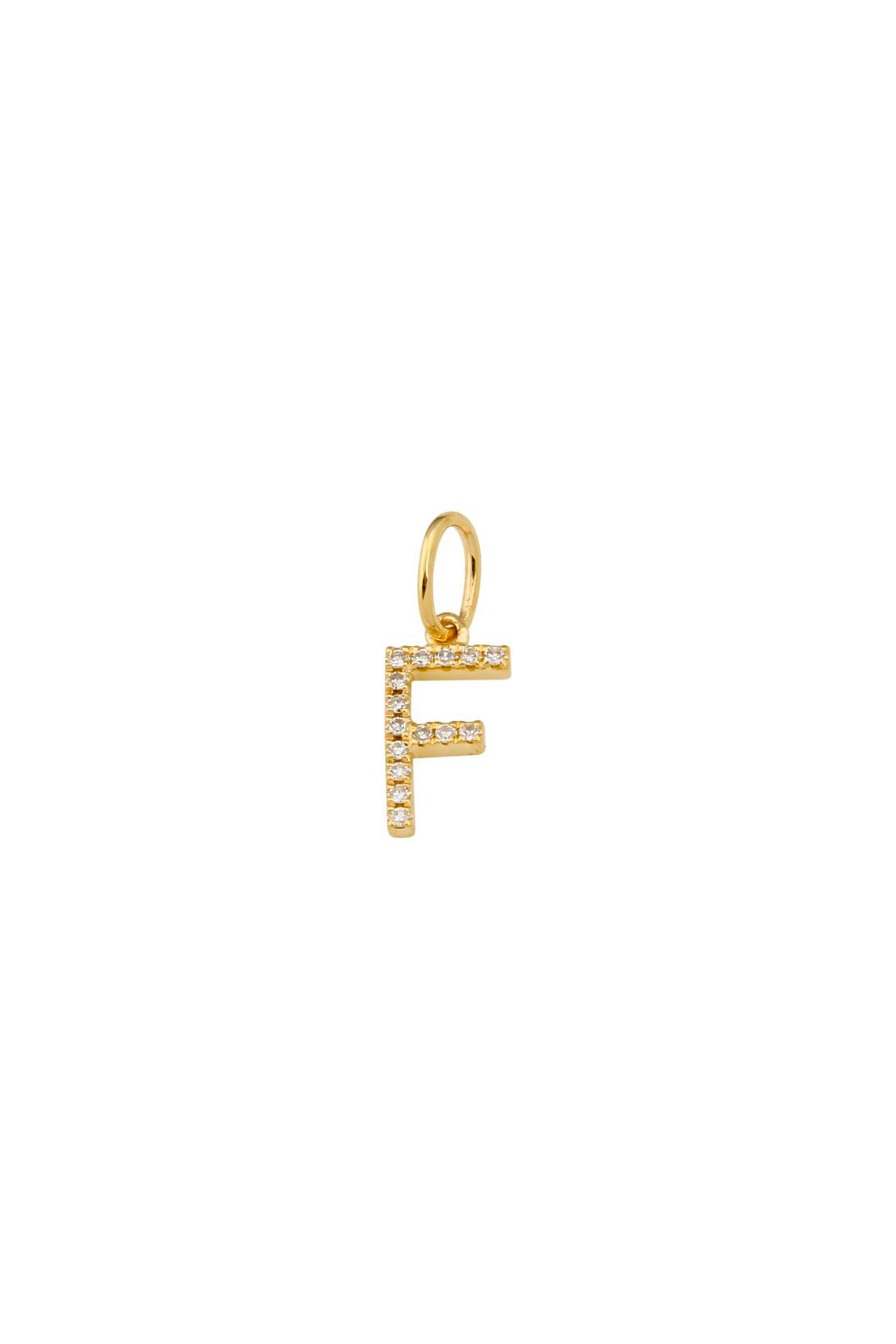 Initial Diamond Charm (7MM)