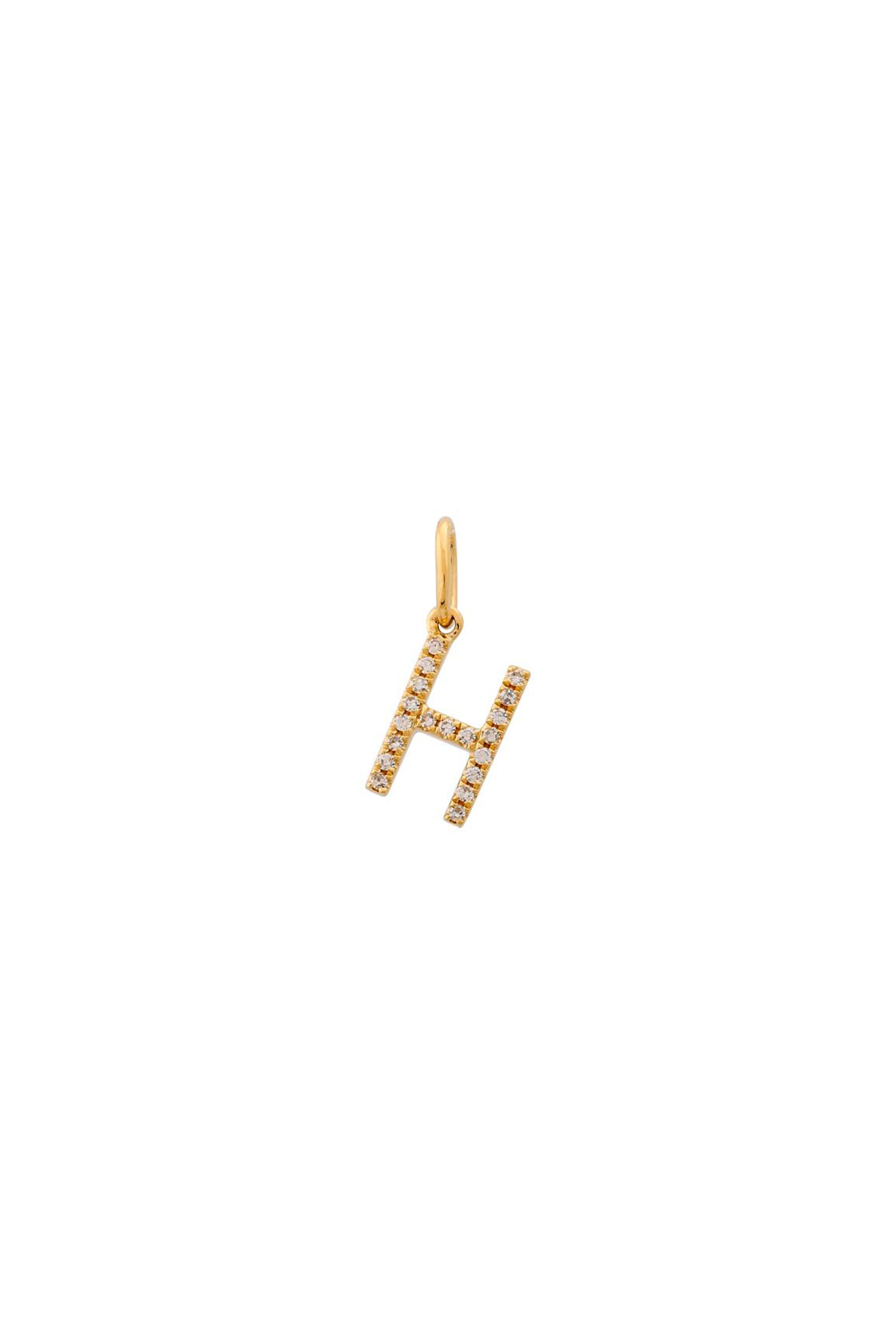 Initial Diamond Charm (7MM)