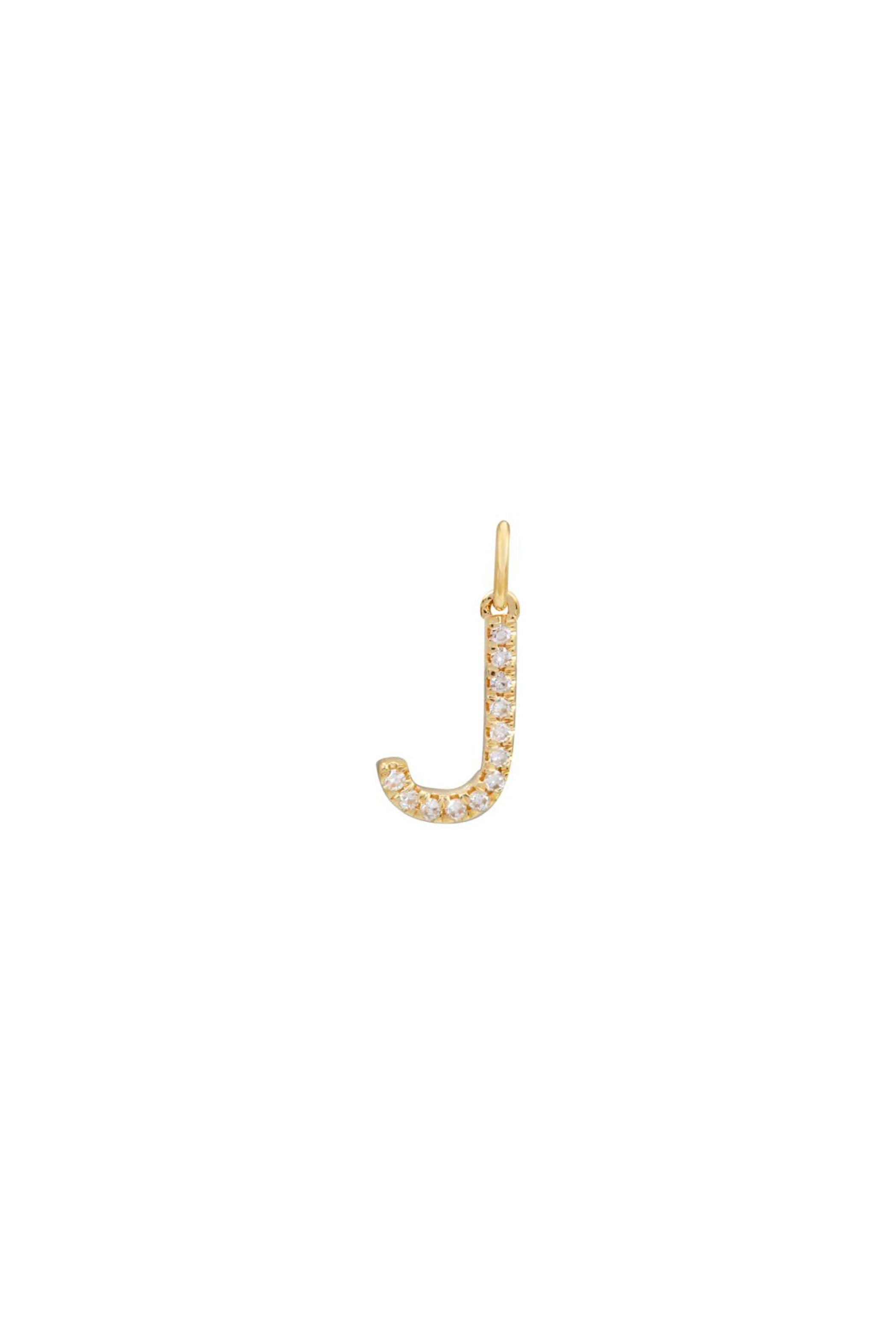 Initial Diamond Charm (7MM)