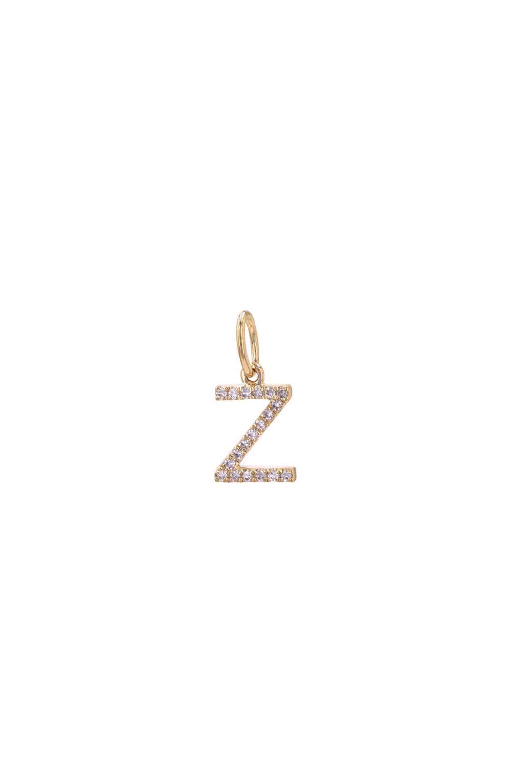 Initial Diamond Charm (7MM)
