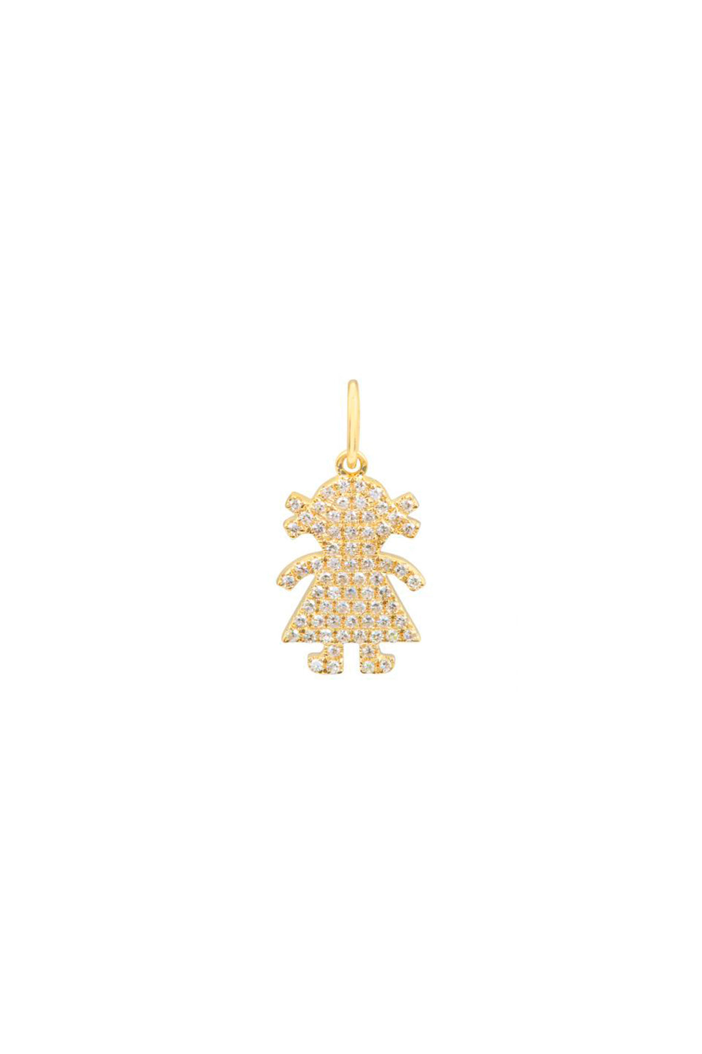 Diamond Girl Charm