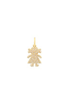 Diamond Girl Charm
