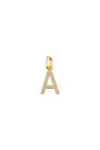 Initial Diamond Charm (14MM)