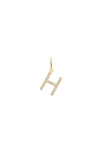 Initial Diamond Charm (14MM)