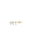 Diamond Bow Earrings