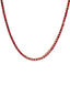 Ruby Tennis Necklace