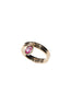 Hanging Pink Sapphire Ring