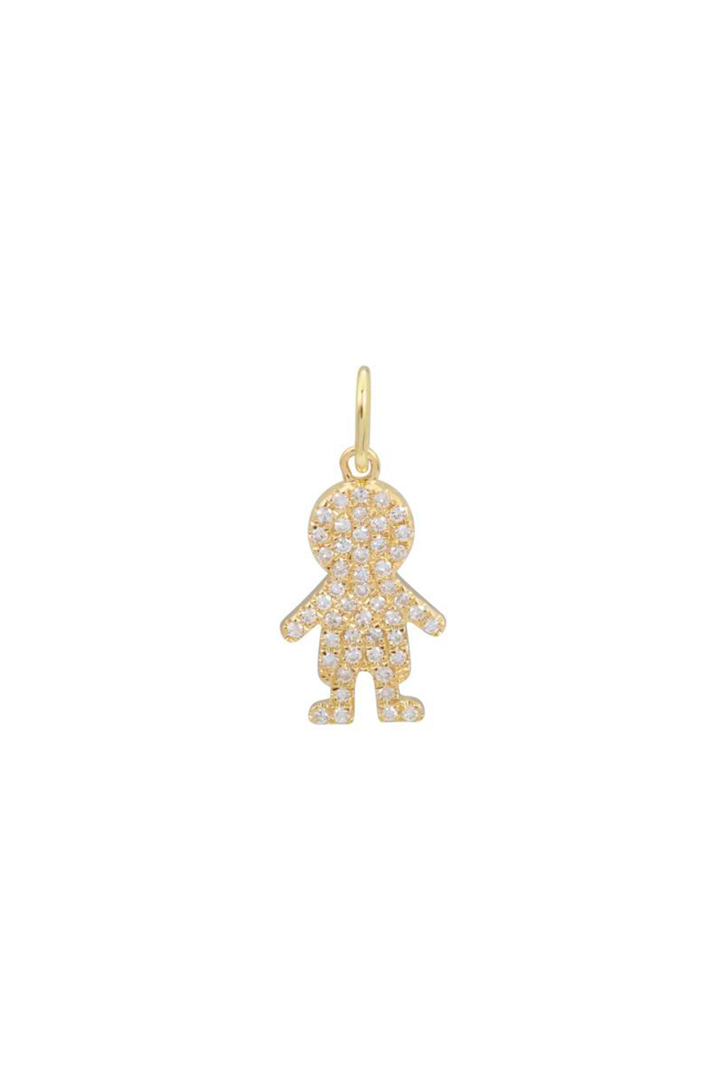 Diamond Boy Charm