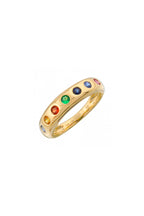 Rainbow Inlay Ring