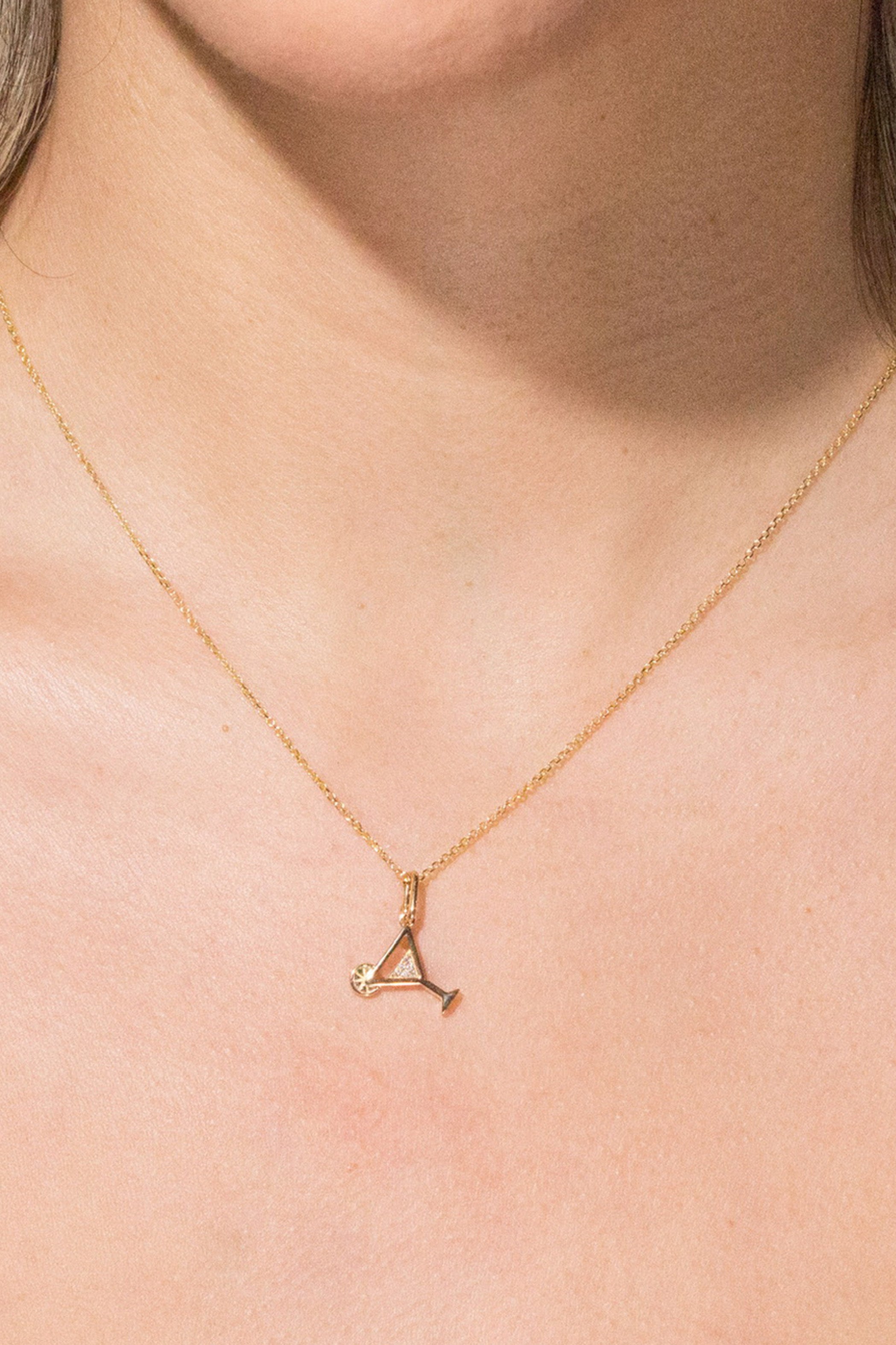 Cocktail Diamond  Charm Secondary image