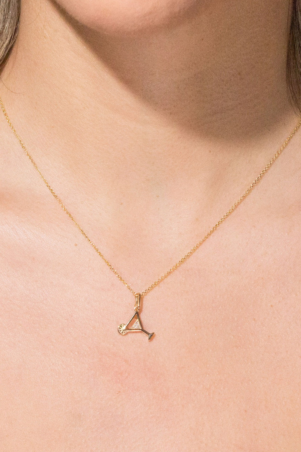 Cocktail Diamond  Charm