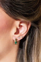 Pear Diamond Stud Earrings