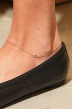 Evil eye Diamond Anklet