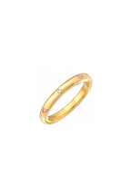Inlay Round Diamond Ring