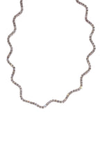 Wavy Diamond Necklace 4.24ct