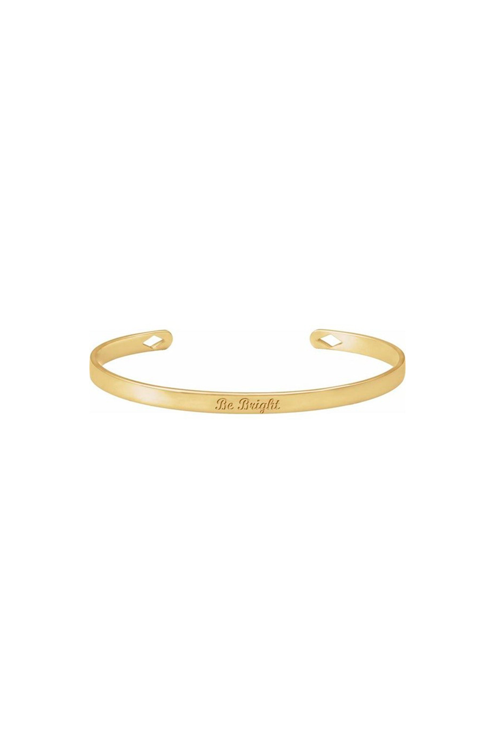 Engravable Diamond Pierced Bracelet