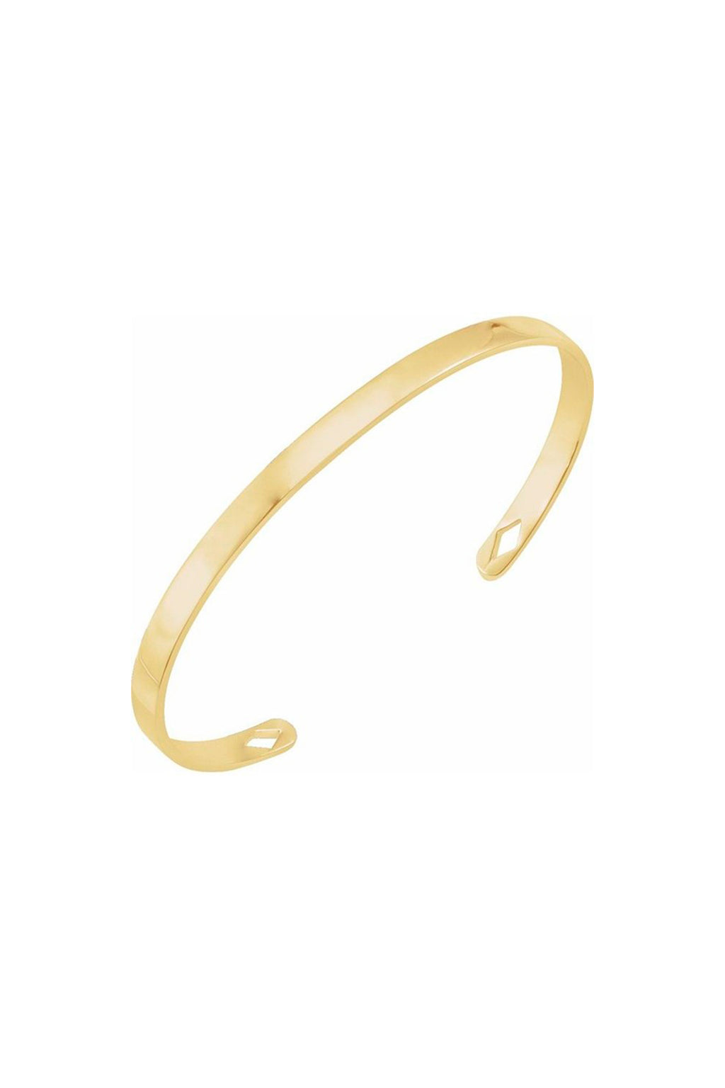 Engravable Diamond Pierced Bracelet
