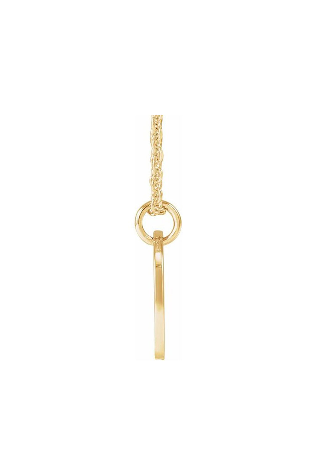 Script Initial Necklace