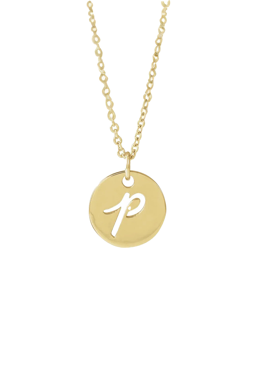 Script Initial Necklace