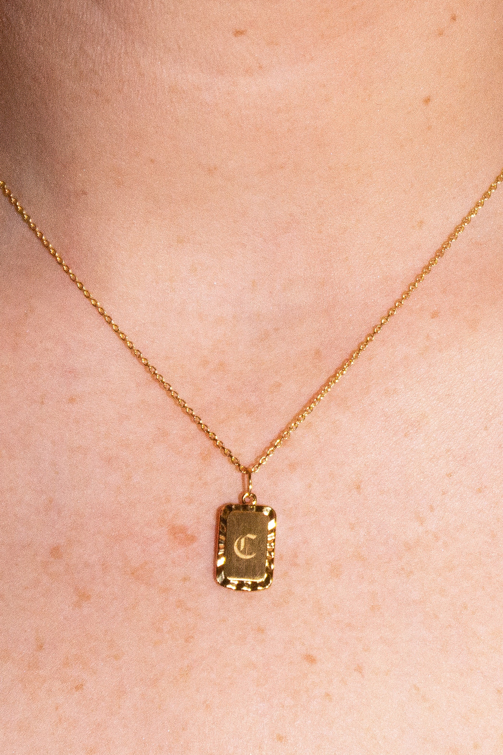 Engravable Sunburst Necklace Secondary image