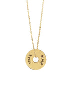 Engravable Washer Necklace