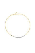 Skinny Omega Diamond Necklace