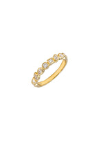 Bezel Set Multishape Diamond Ring