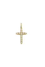 Cross Diamond Charm