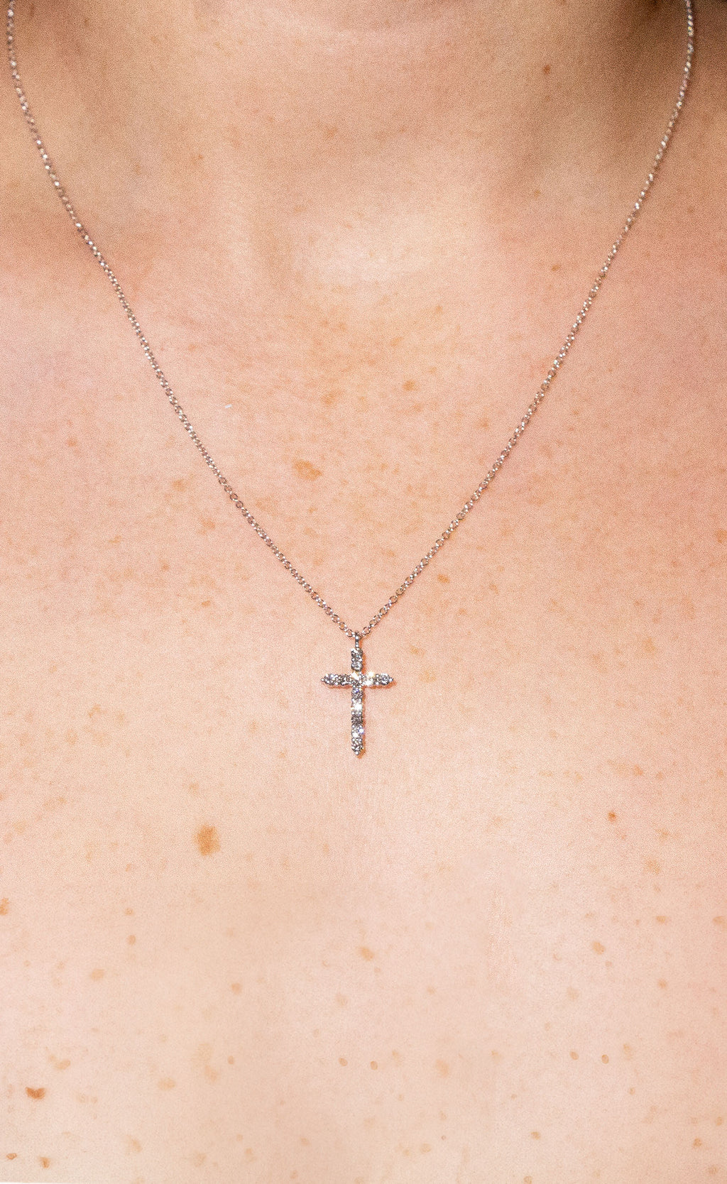 Diamond Cross Necklace