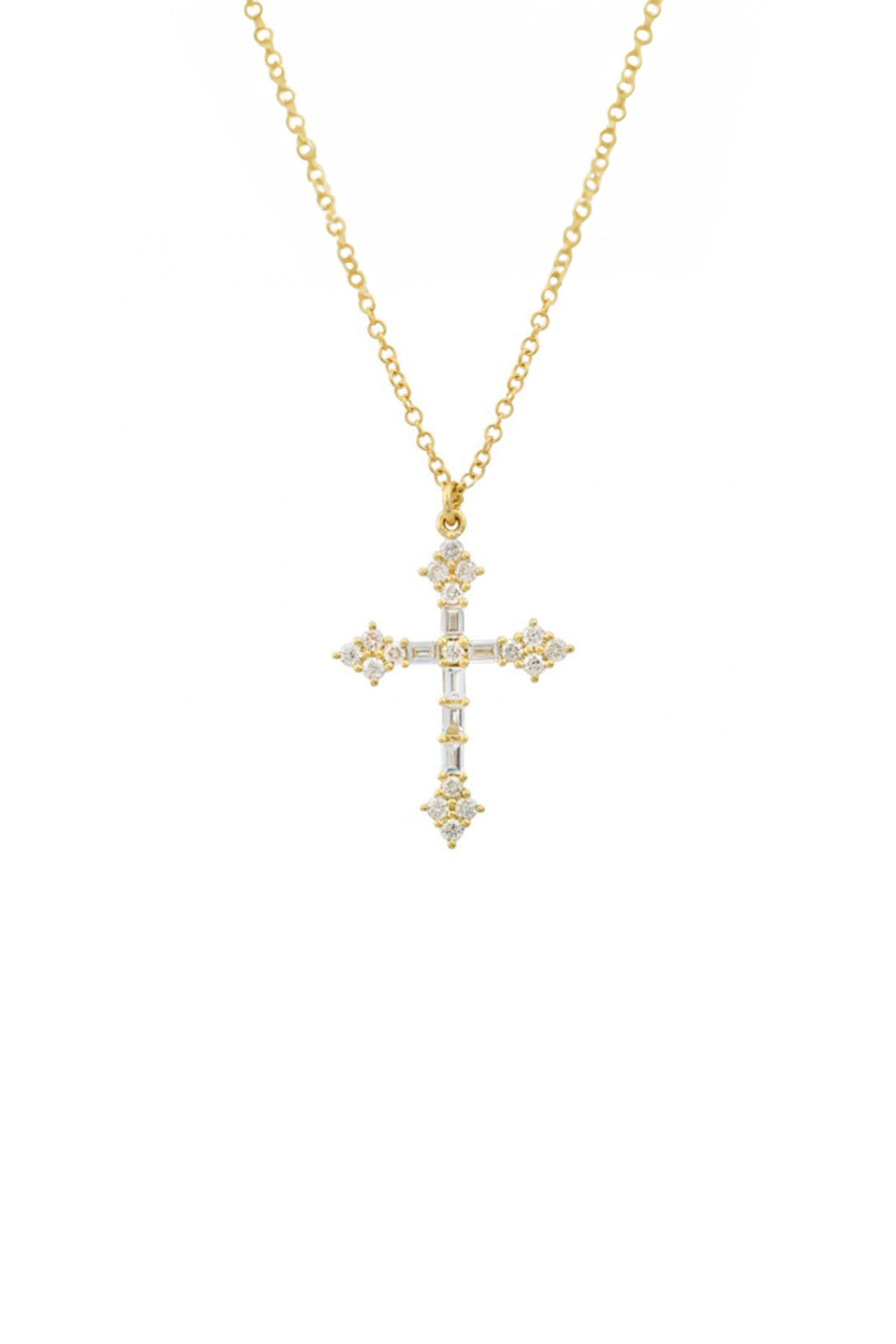 Diamond Cross Necklace