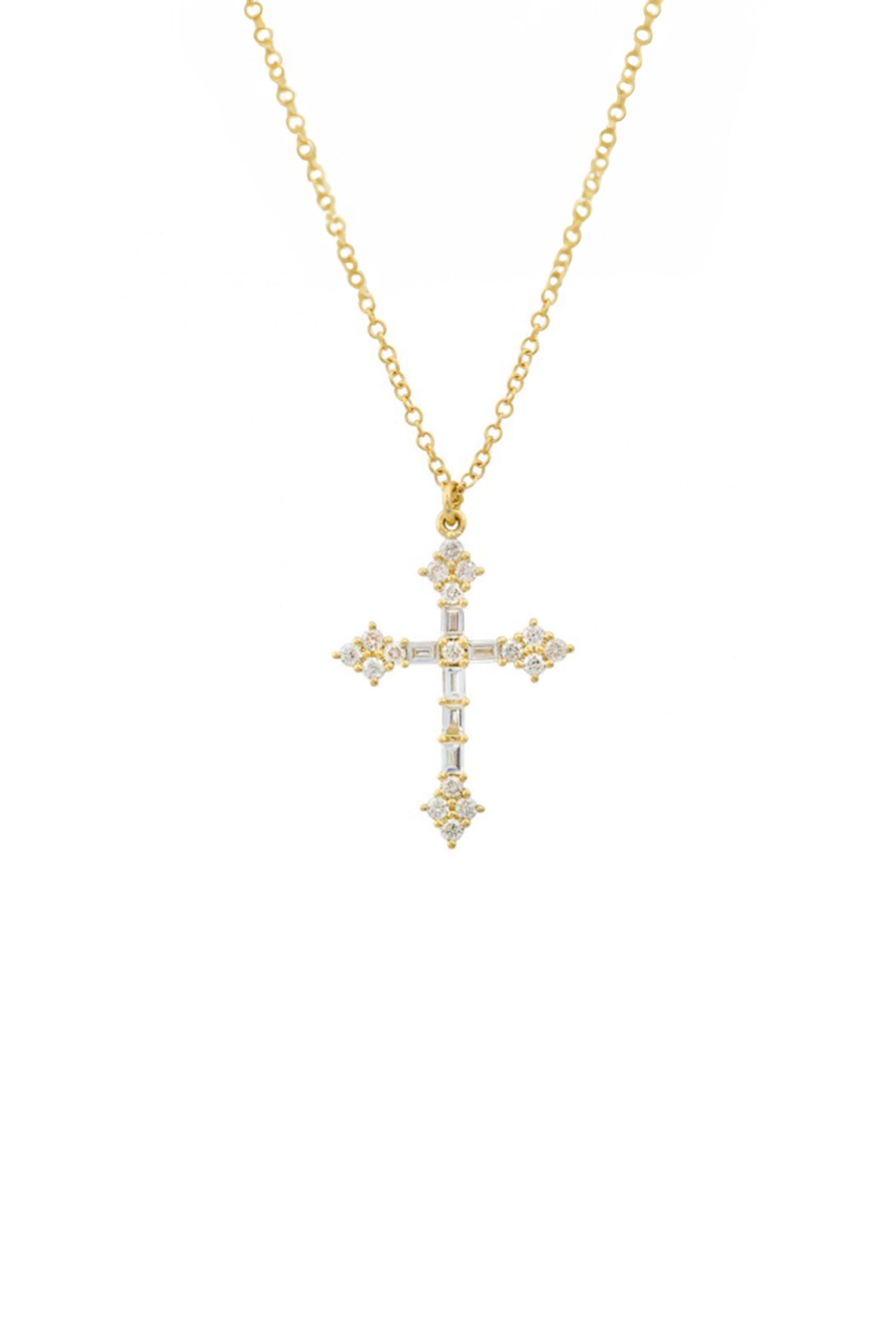 Diamond Cross Necklace
