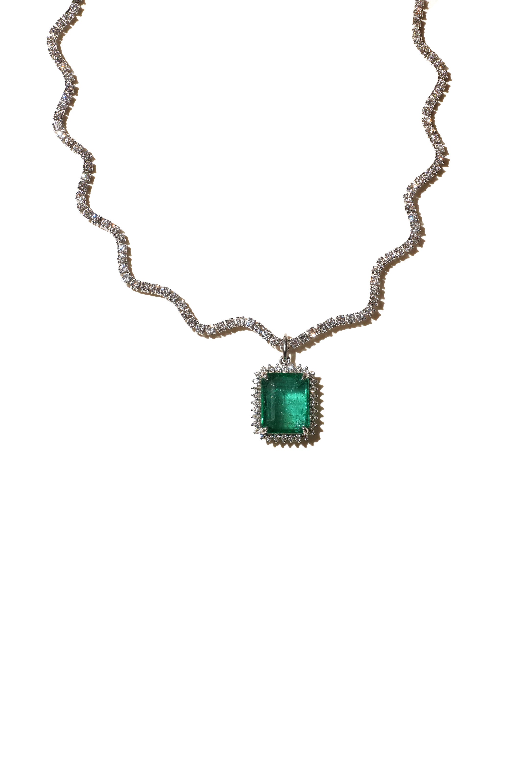 Halo Stepcut Emerald Charm
