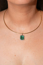 Halo Stepcut Emerald Charm
