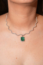 Halo Stepcut Emerald Charm