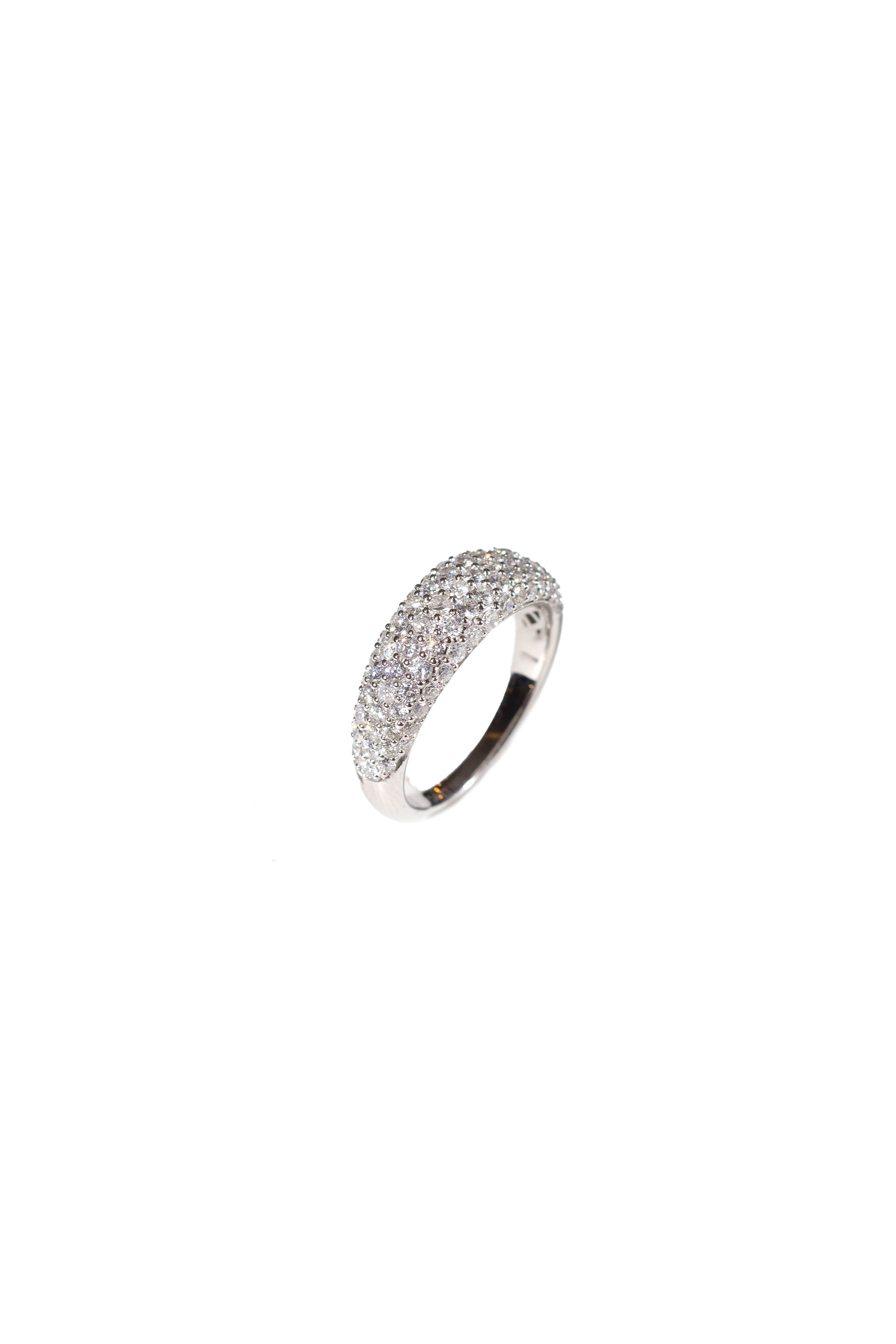 Bold Dome Pave Diamond Ring Main image