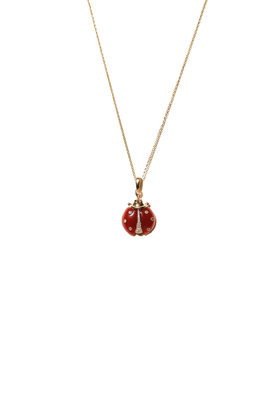 Agate & Diamond Ladybug