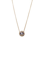 Evil Eye Pave Necklace