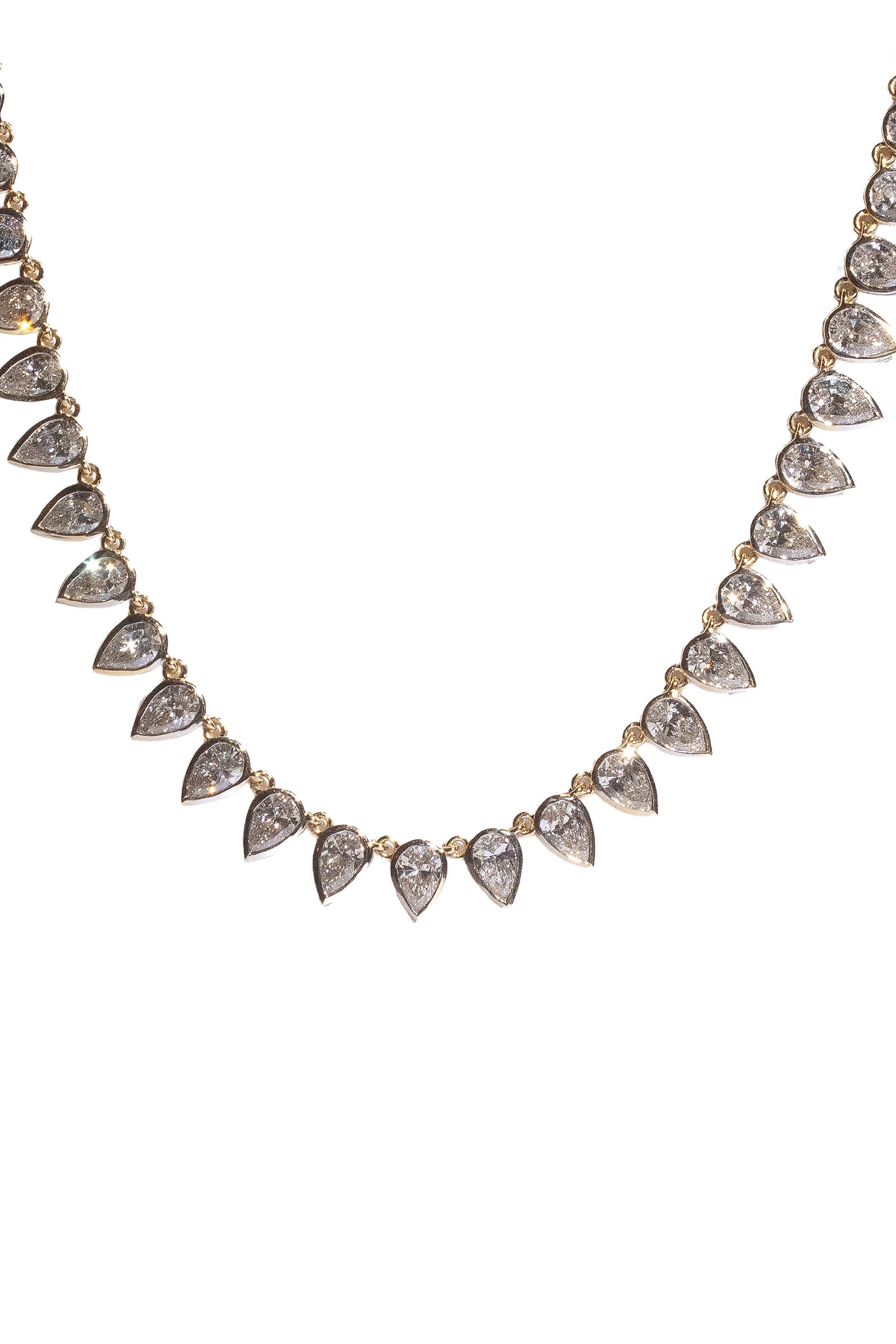 Multi Pear Shape Choker Main image