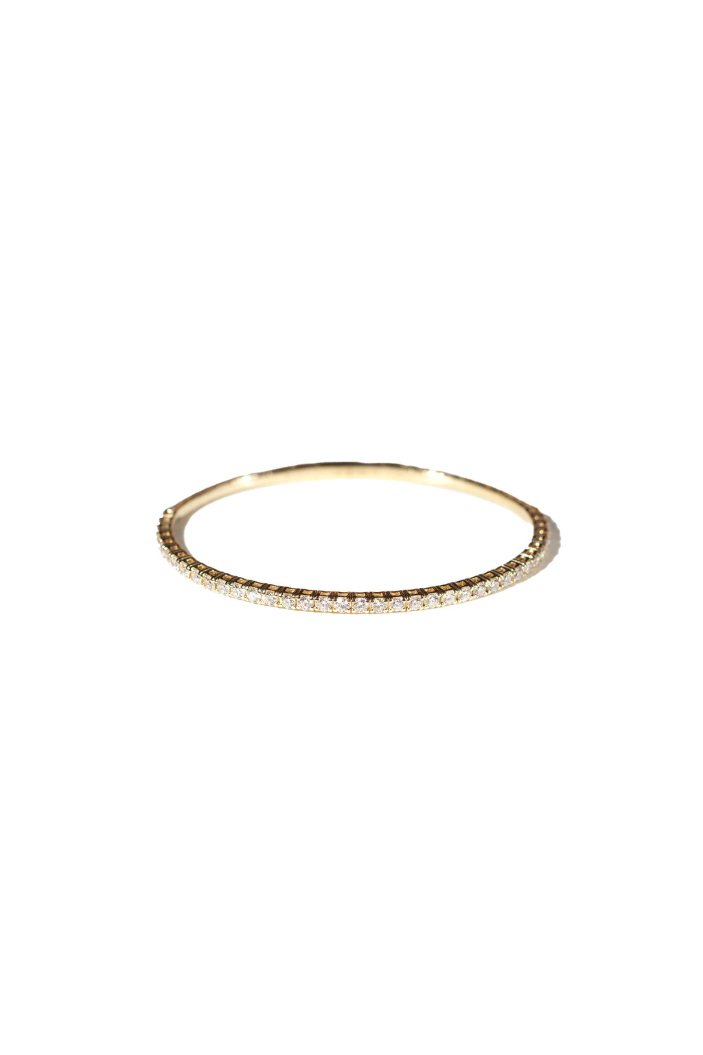 Half Diamond Bangle