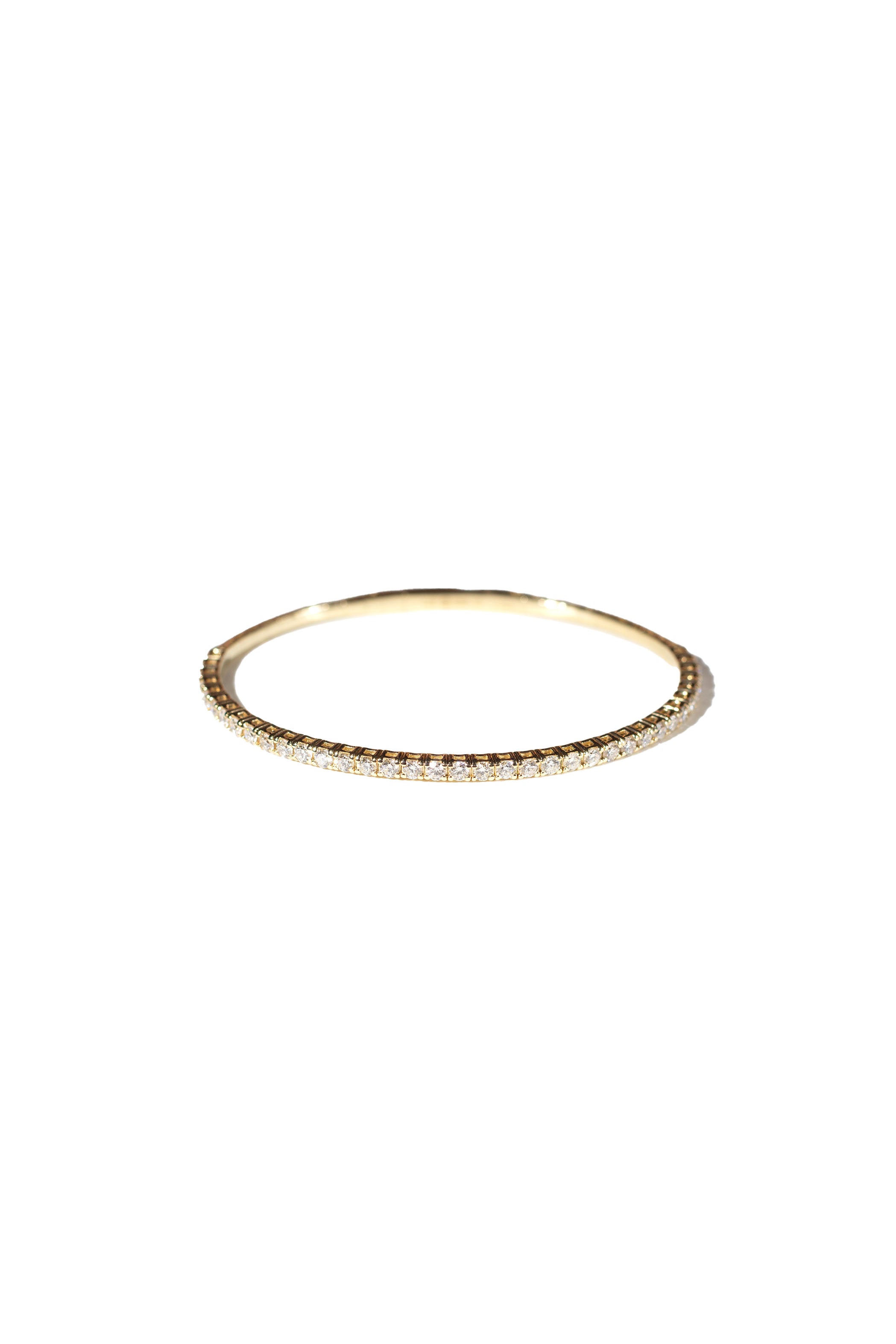 Half Diamond Bangle