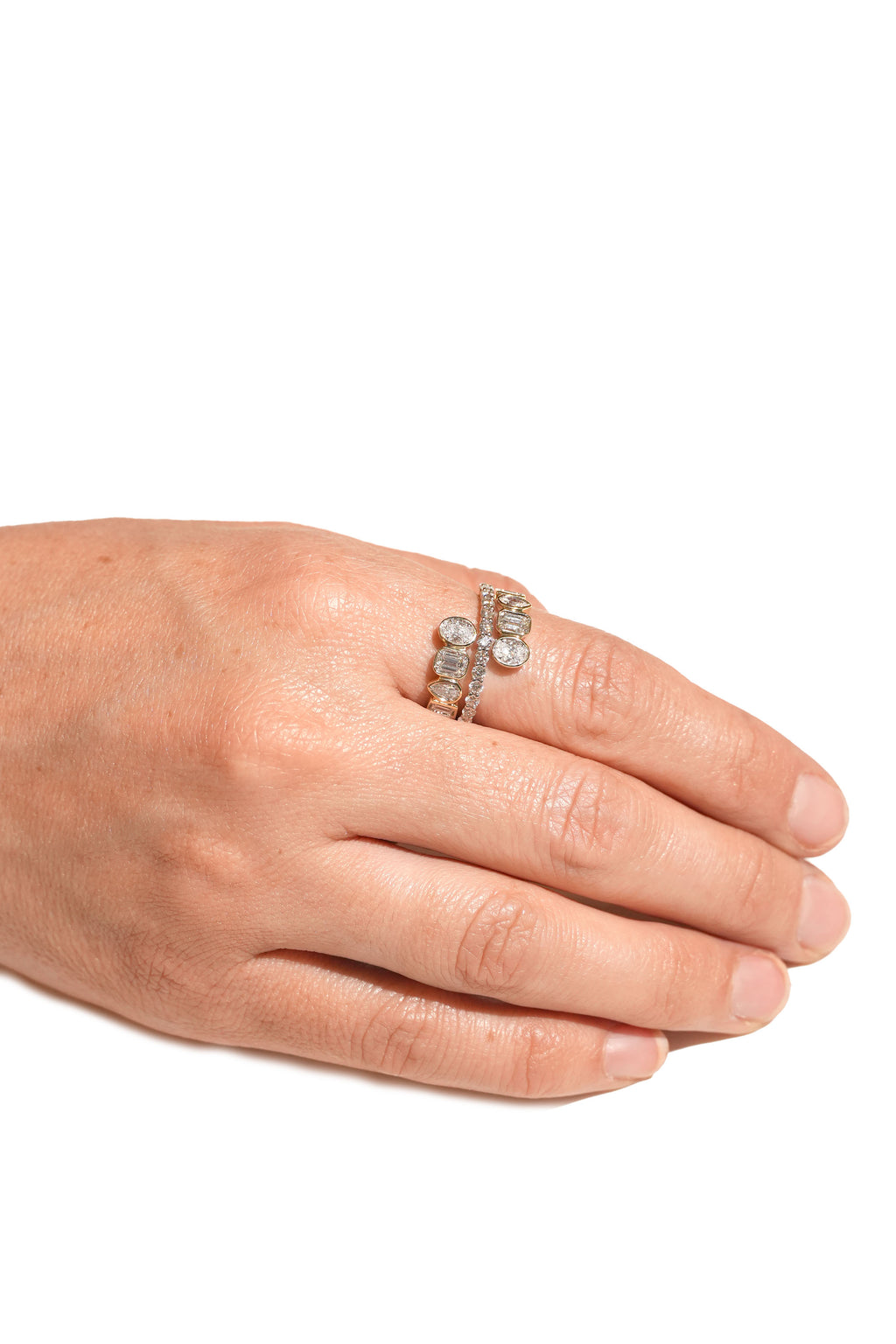 Multishape Diamond Ring